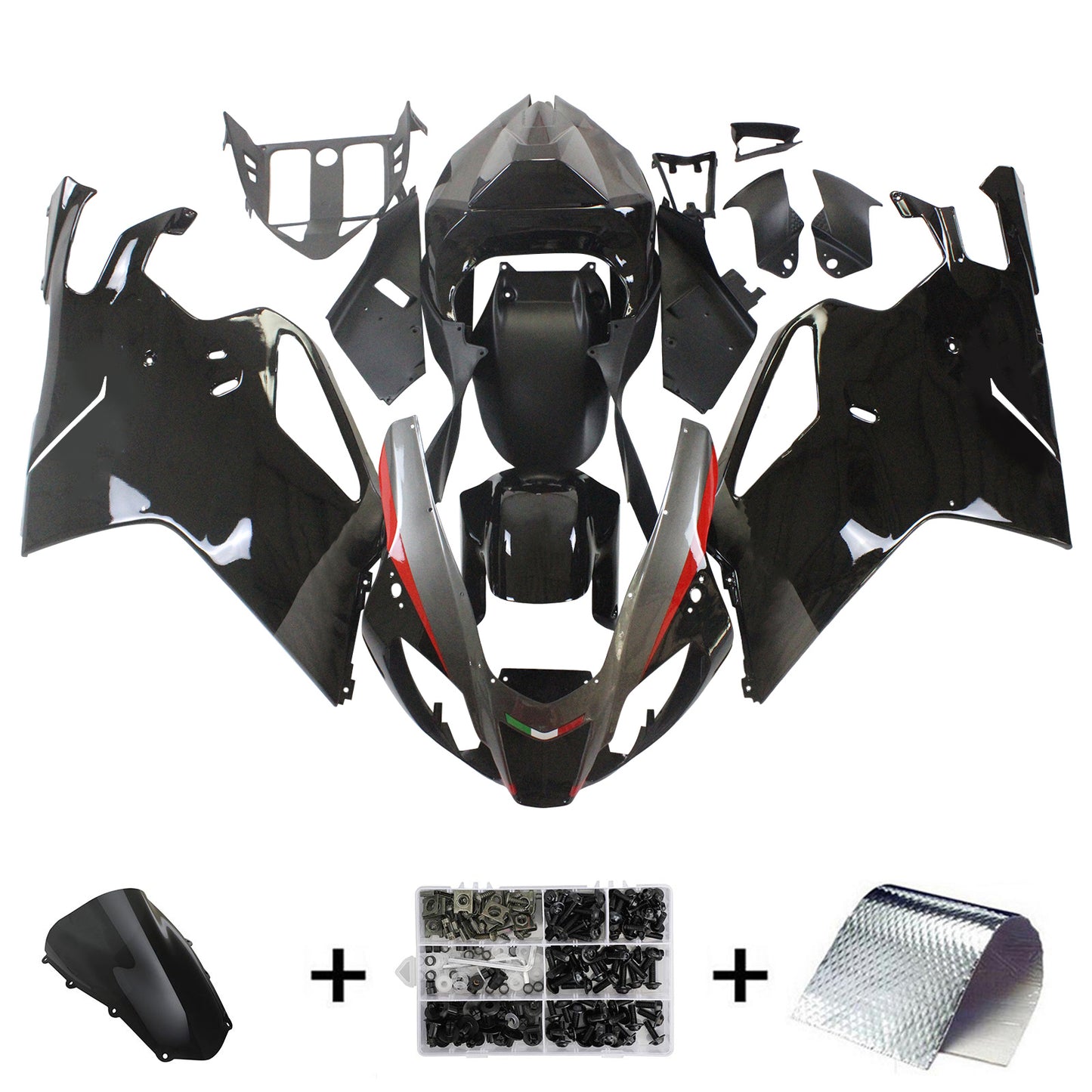 Aprilias RSV1000 2003-2006 Carena Kit Carrozzeria Plastica