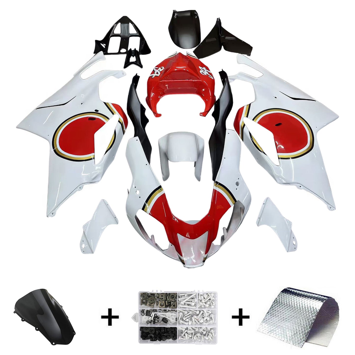 Aprilias RSV1000 2003-2006 Carena Kit Carrozzeria Plastica