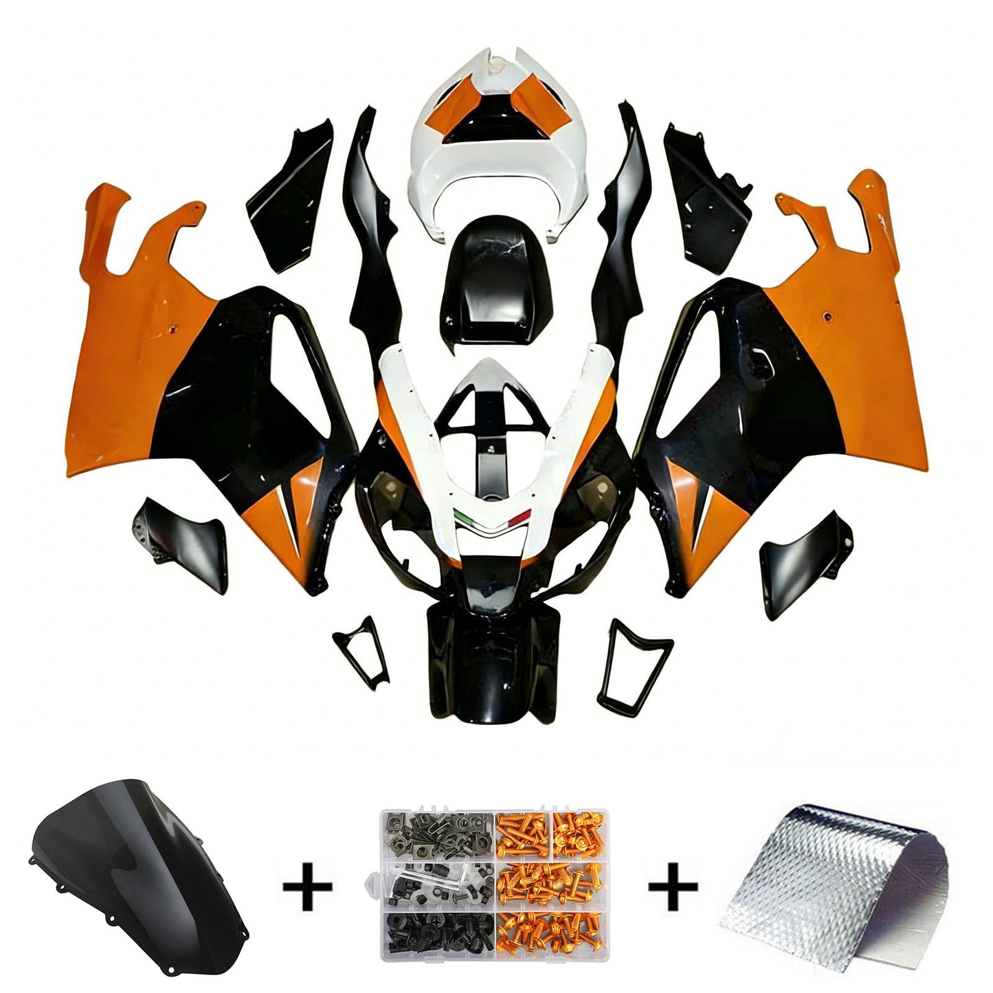 Amotopart Aprilia RSV1000 2003-2006 Kit Carena Carrozzeria Plastica