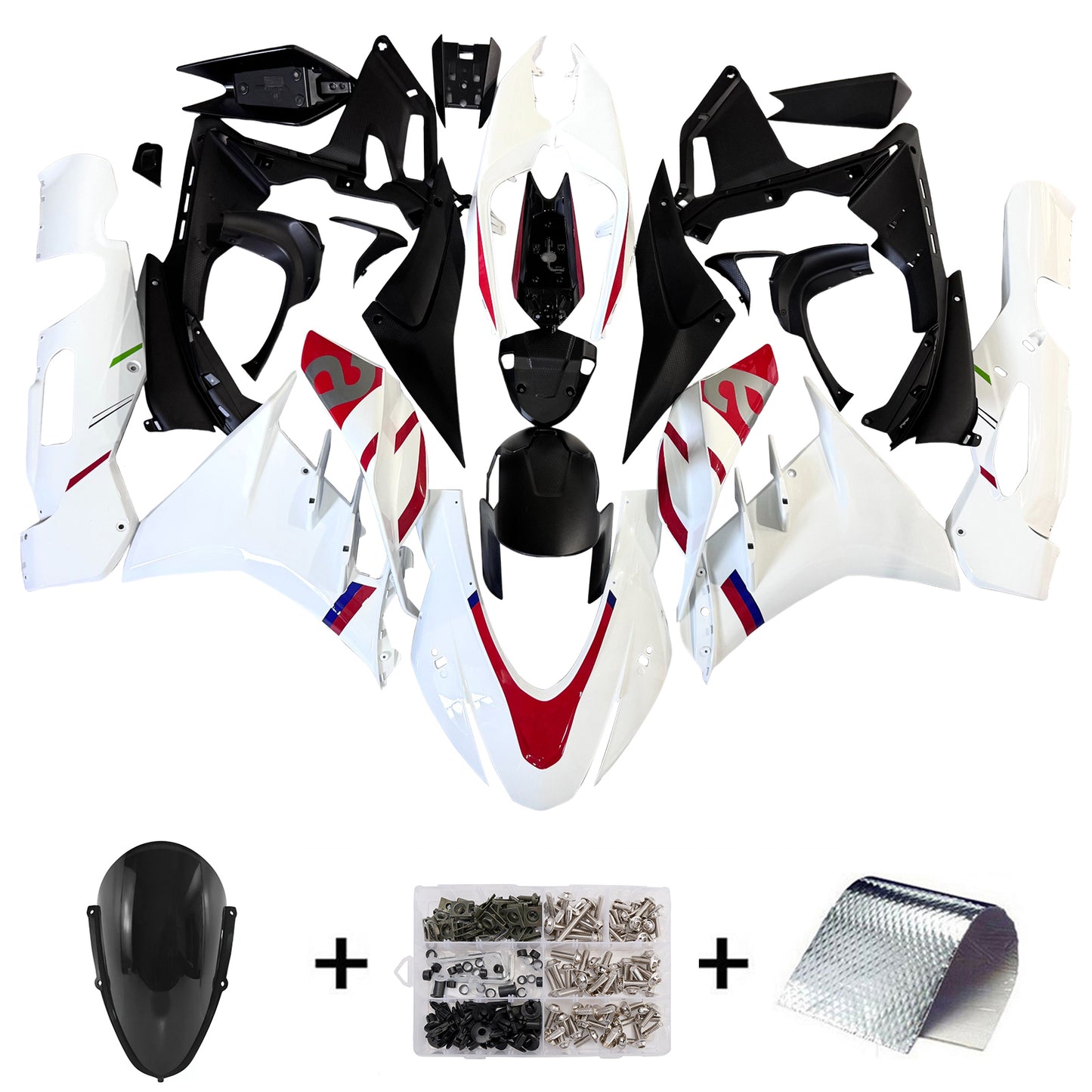 Kit carenatura Aprilia RSV4 1100 Iniezione 2022-2024 Carrozzeria Plastica