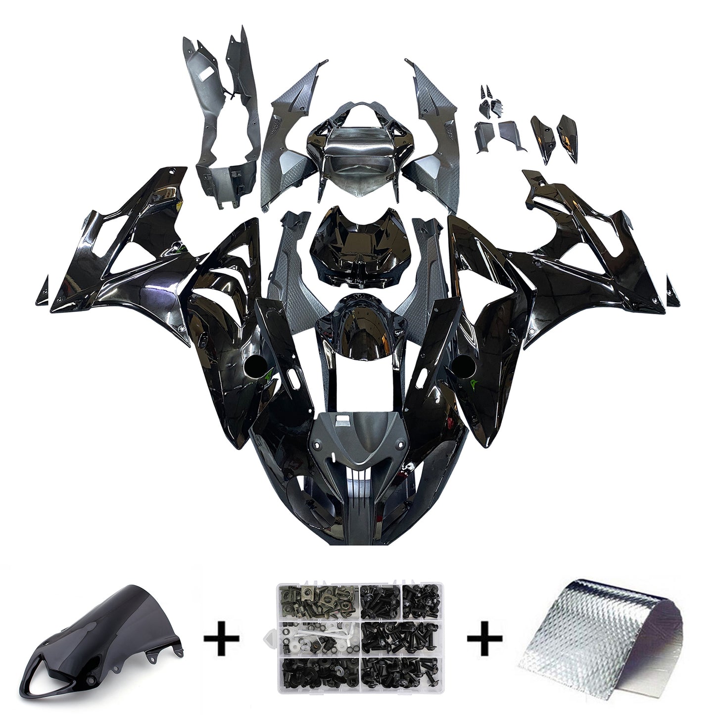 Carene per BMW S1000RR 2009-2014 Nero BMW Generic