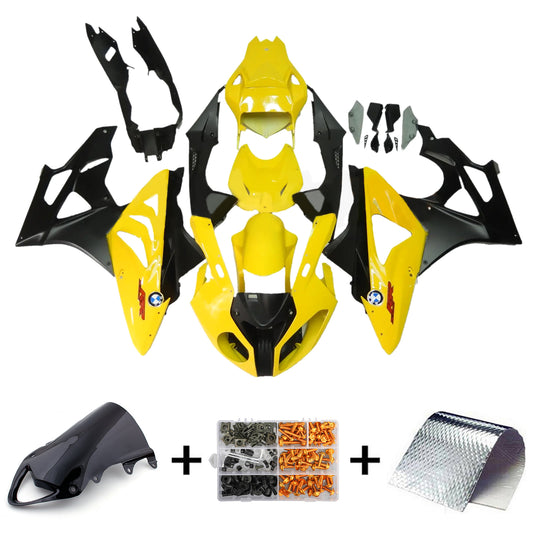 Carene per 2009-2014 BMW S1000RR Giallo SRR Racing Generico