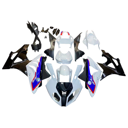 Carene per BMW S1000RR 2009-2014 Bianco Blu SRR Generico