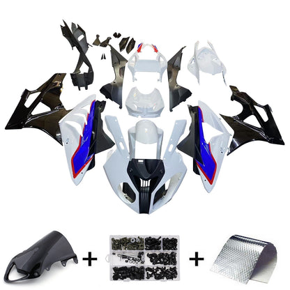 Carene per BMW S1000RR 2009-2014 Bianco Blu SRR Racing Generico