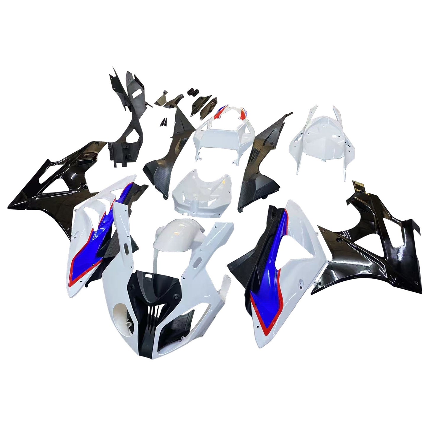 Misura per BMW S1000RR 2009-2014 Carrozzeria Carenatura ABS Stampaggio ad iniezione 12 # Generico