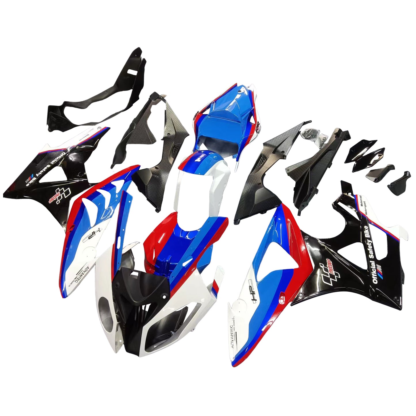 Amotopart Favoritings BMW S1000RR 2009-2014 Kit di rivestimento multi-colore