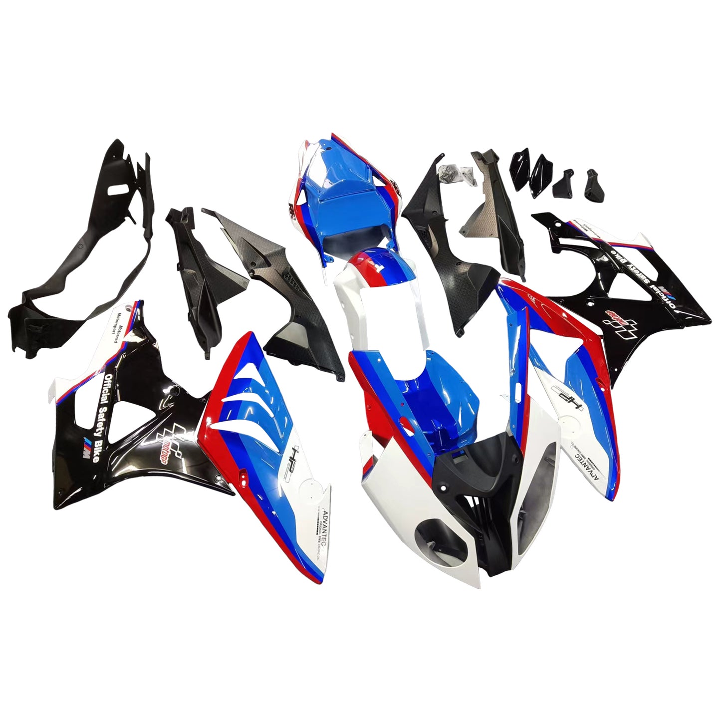 Amotopart Favoritings BMW S1000RR 2009-2014 Kit di rivestimento multi-colore