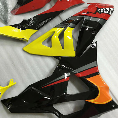 Amotopart 2009-2014 BMW S1000RR Red & Yellow Faction Kit