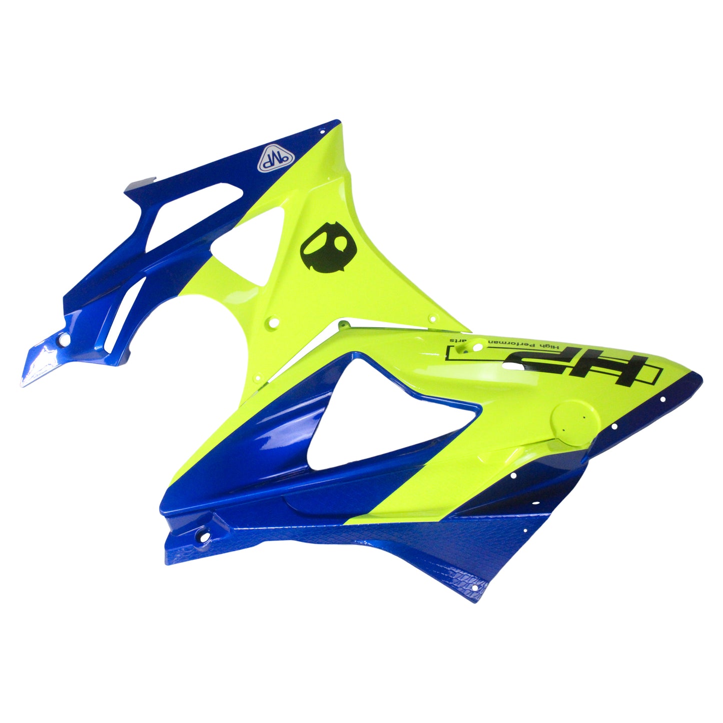 Amotopart 2009-2014 BMW S1000RR Kit di fazione blu e giallo