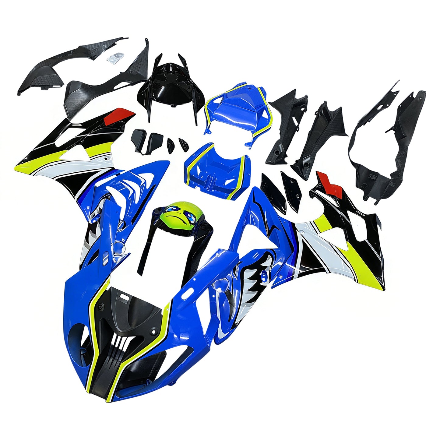 Amotopart BMW S1000RR 2009-2014 Kit carenatura Carrozzeria Plastica ABS