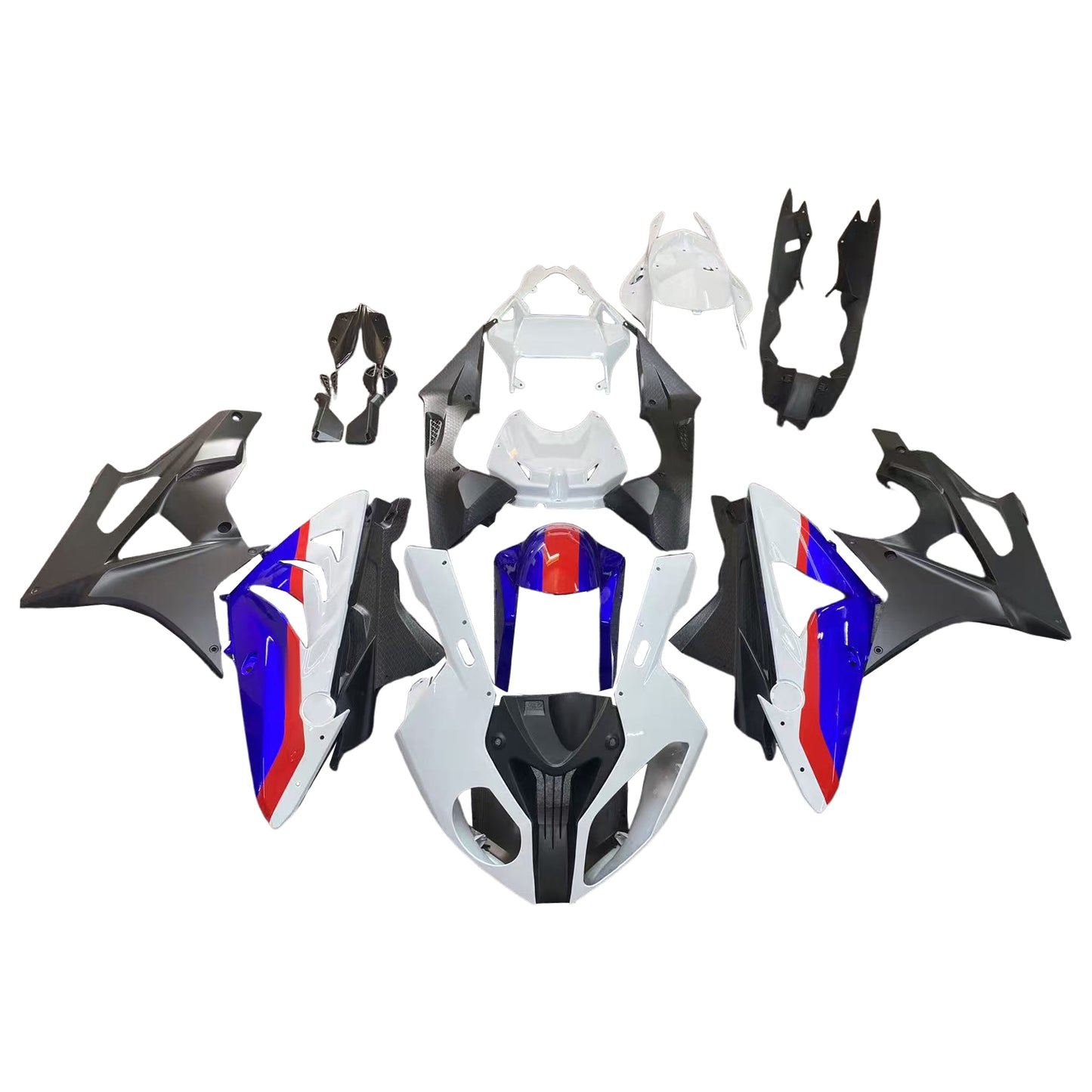 Amotopart BMW S1000RR 2009-2014 Kit carenatura Carrozzeria Plastica ABS