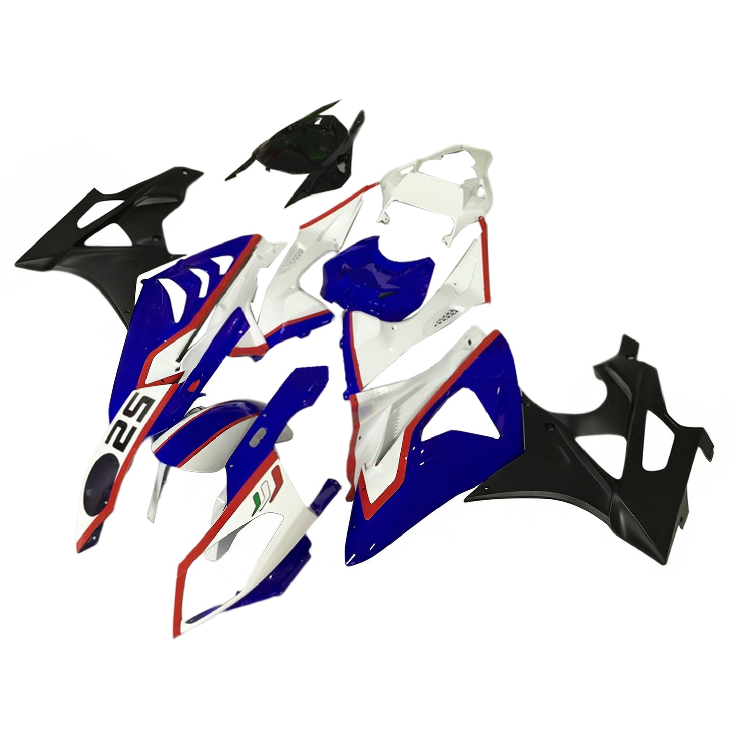 Amotopart BMW S1000RR 2009-2014 Kit carenatura Carrozzeria Plastica ABS