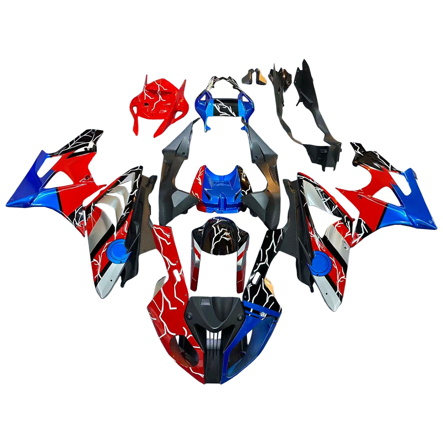 Kit carenatura iniezione BMW S1000RR 2009-2014 Carrozzeria plastica ABS