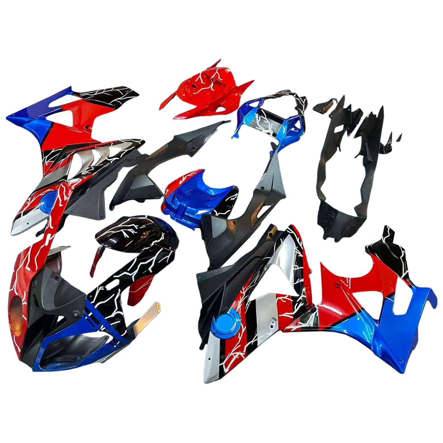 Kit carenatura iniezione BMW S1000RR 2009-2014 Carrozzeria plastica ABS
