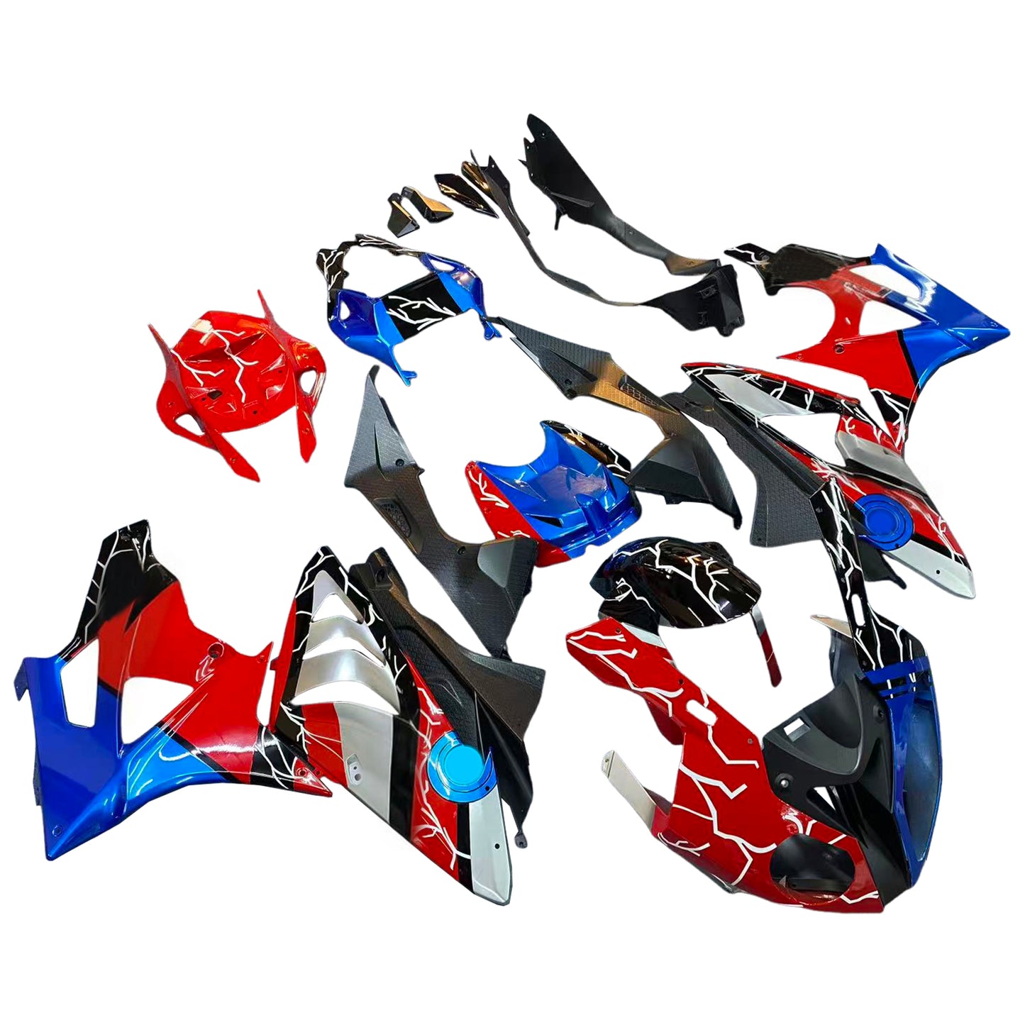 Kit carenatura iniezione BMW S1000RR 2009-2014 Carrozzeria plastica ABS