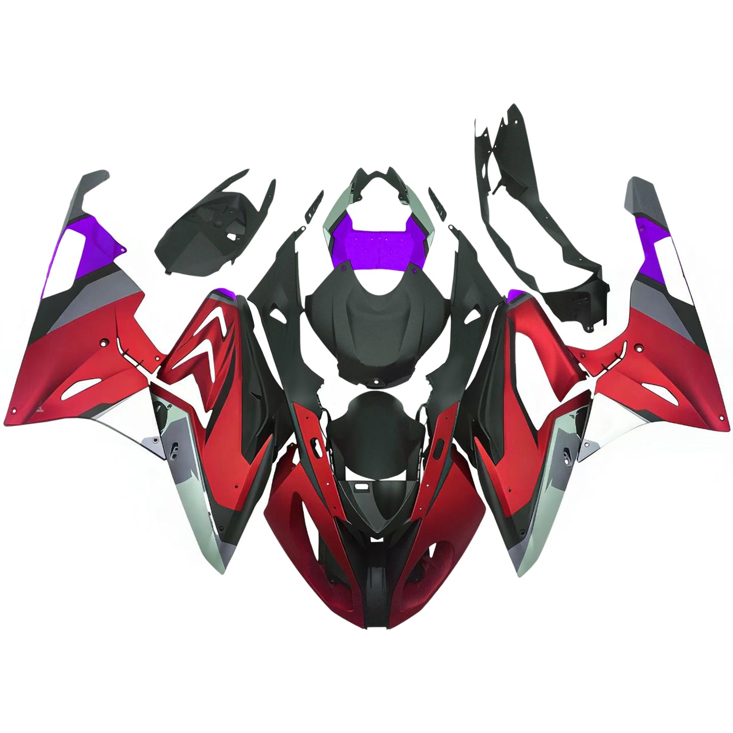 Kit carenatura iniezione BMW S1000RR 2009-2014 Carrozzeria plastica ABS