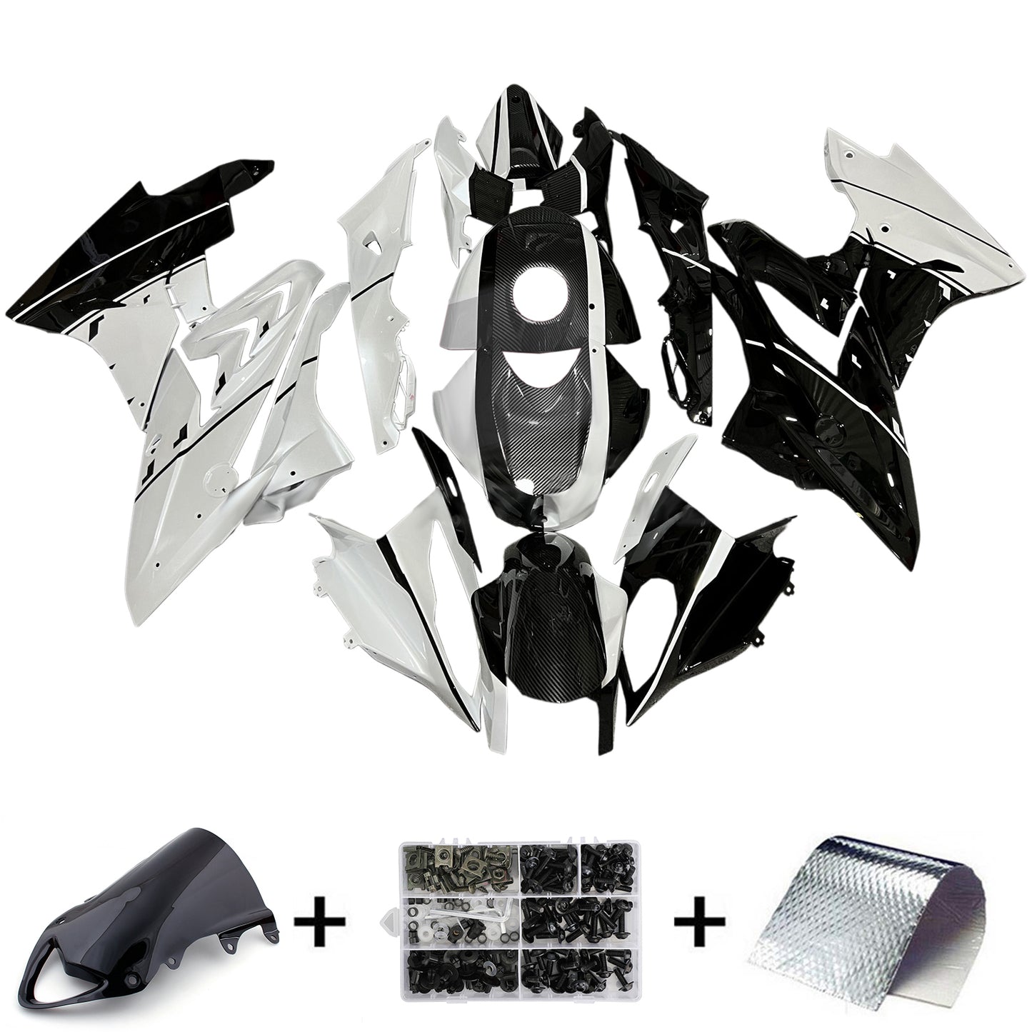 Kit carenatura iniezione BMW S1000RR 2009-2014 Carrozzeria plastica ABS