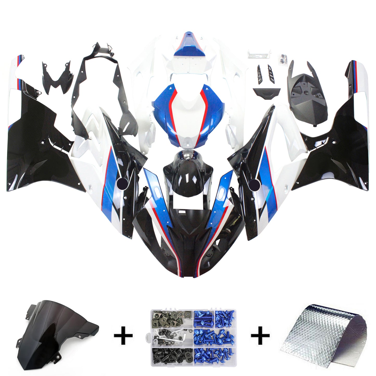 Kit Carena Per BMW S1000RR 2015-2016 Carrozzeria Plastica ABS Generico