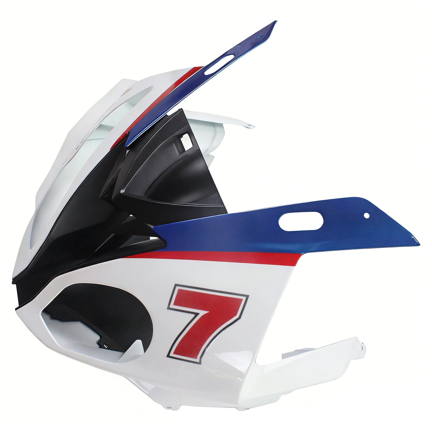 Amotopart 2015-2016 BMW S1000RR Kit multi-bianco e blu carenatura