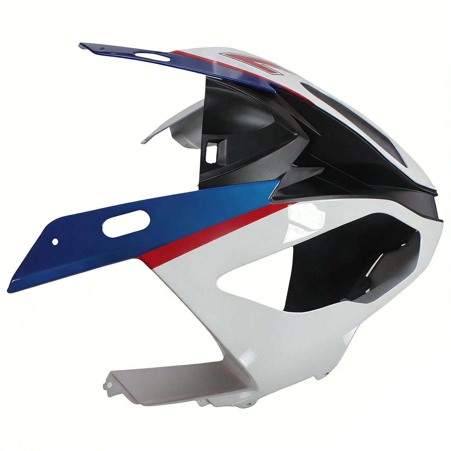 Amotopart 2015-2016 BMW S1000RR Kit multi-bianco e blu carenatura