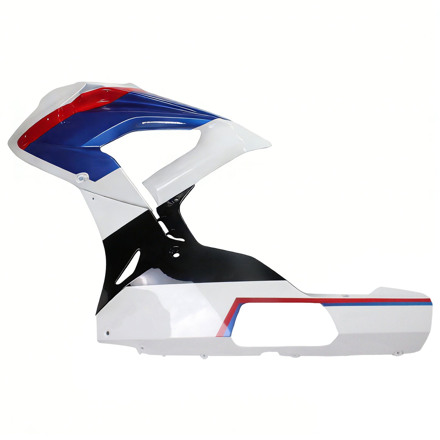 Amotopart 2015-2016 BMW S1000RR Kit multi-bianco e blu carenatura