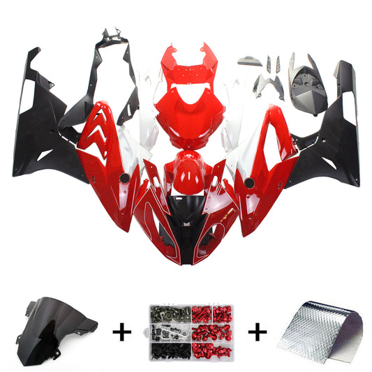 Amotopart 2015-2016 BMW S1000RR Kit di rivestimento rosso