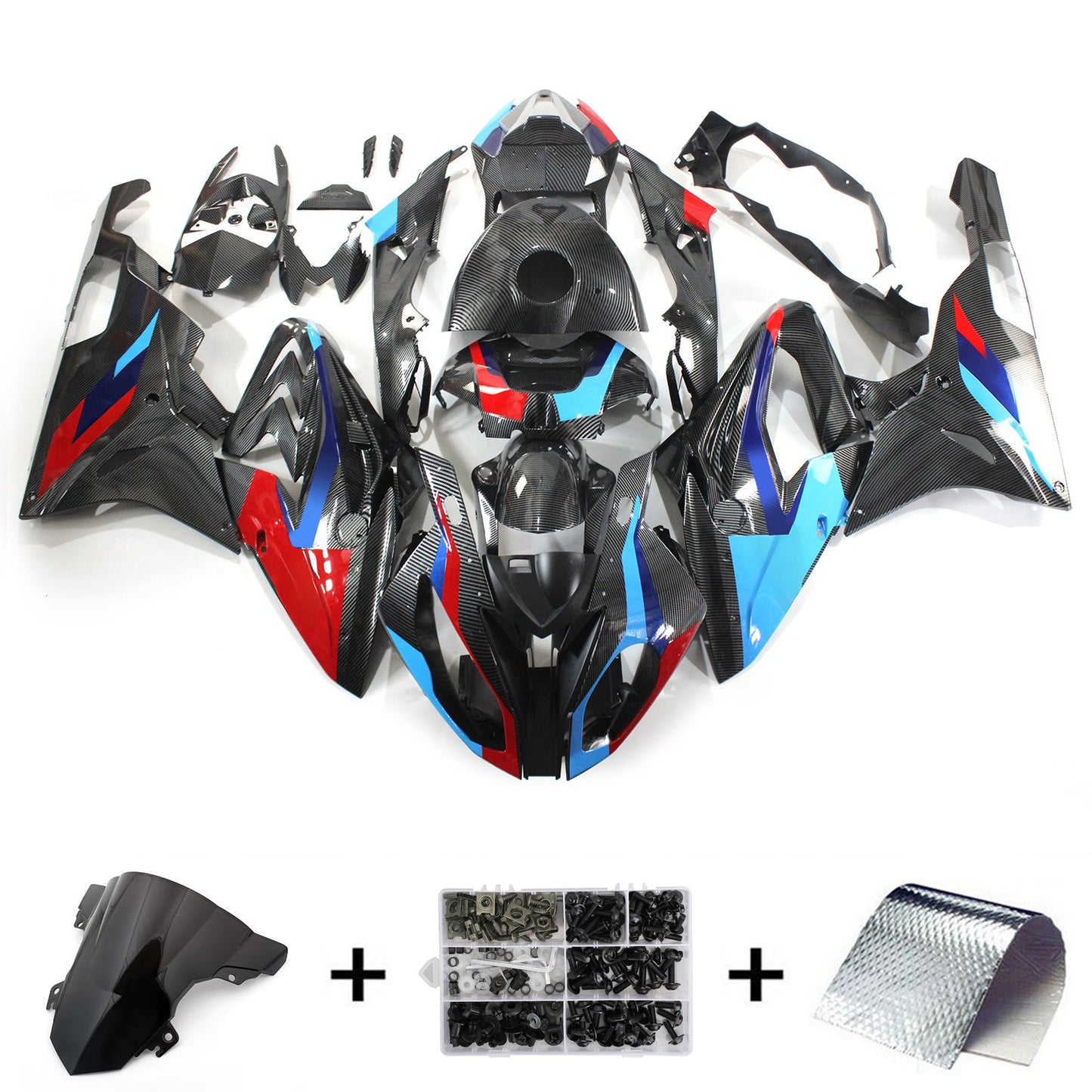 Kit Carena BMW S1000RR 2015-2016 Carrozzeria Plastica ABS