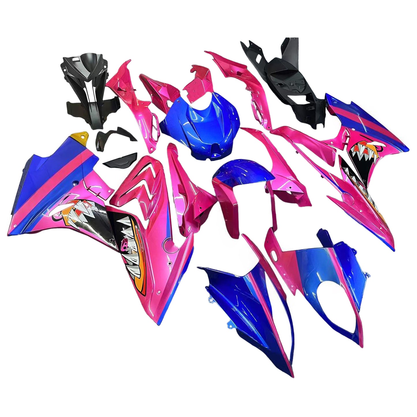 Amotopart BMW S1000RR 2015-2016 Kit Carena Carrozzeria Plastica ABS