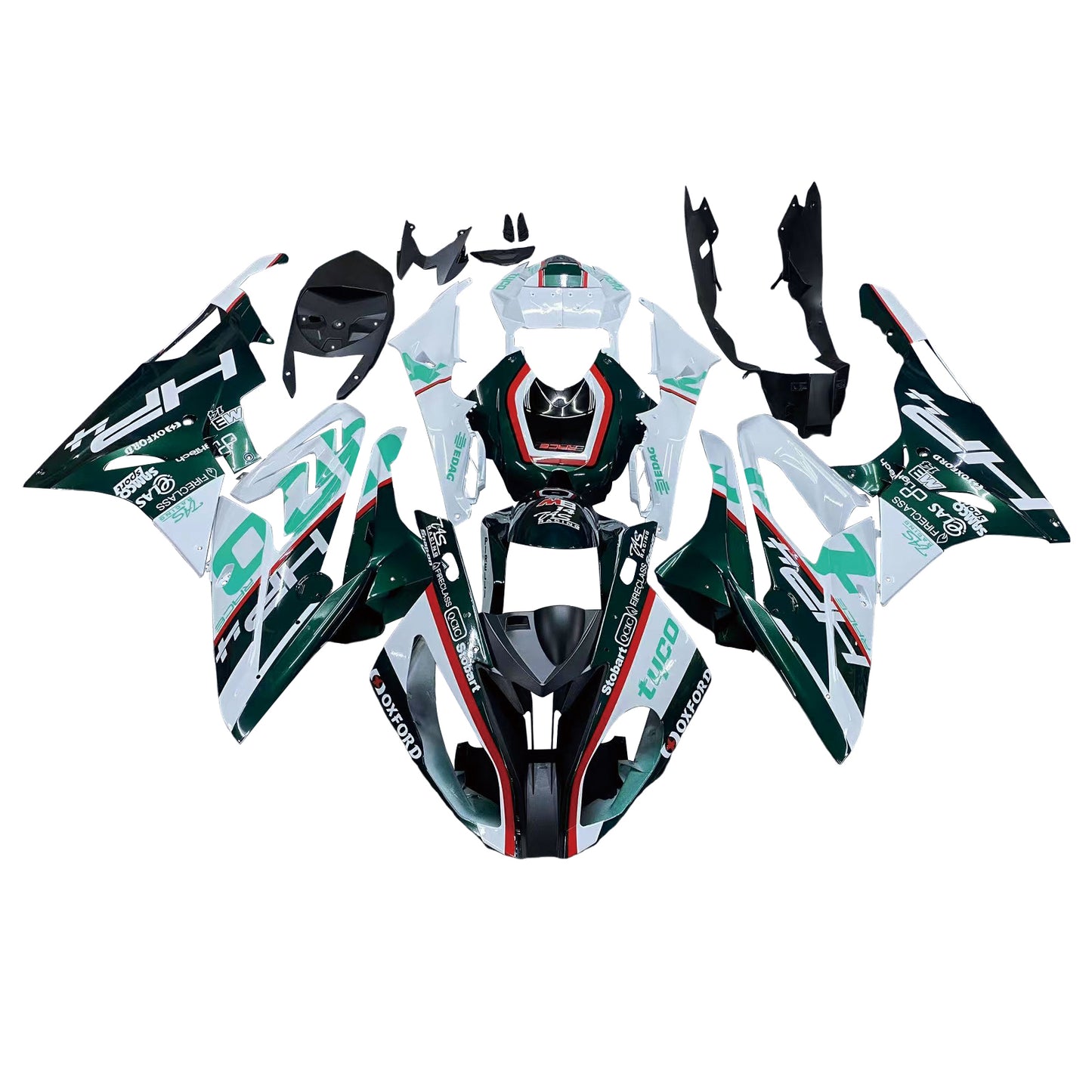 Kit di carenatura iniezione Bodywork ABS in plastica adatta per BMW S1000RR 2015-2016