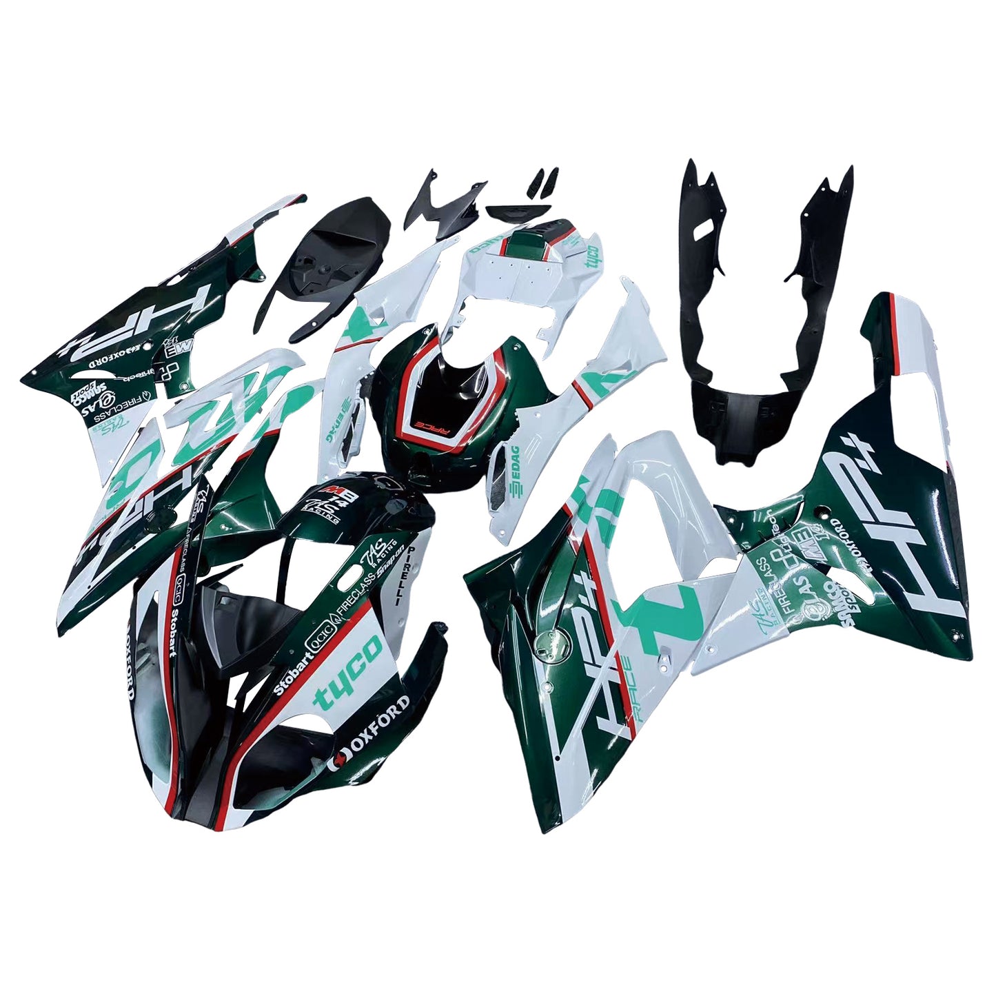 Kit di carenatura iniezione Bodywork ABS in plastica adatta per BMW S1000RR 2015-2016