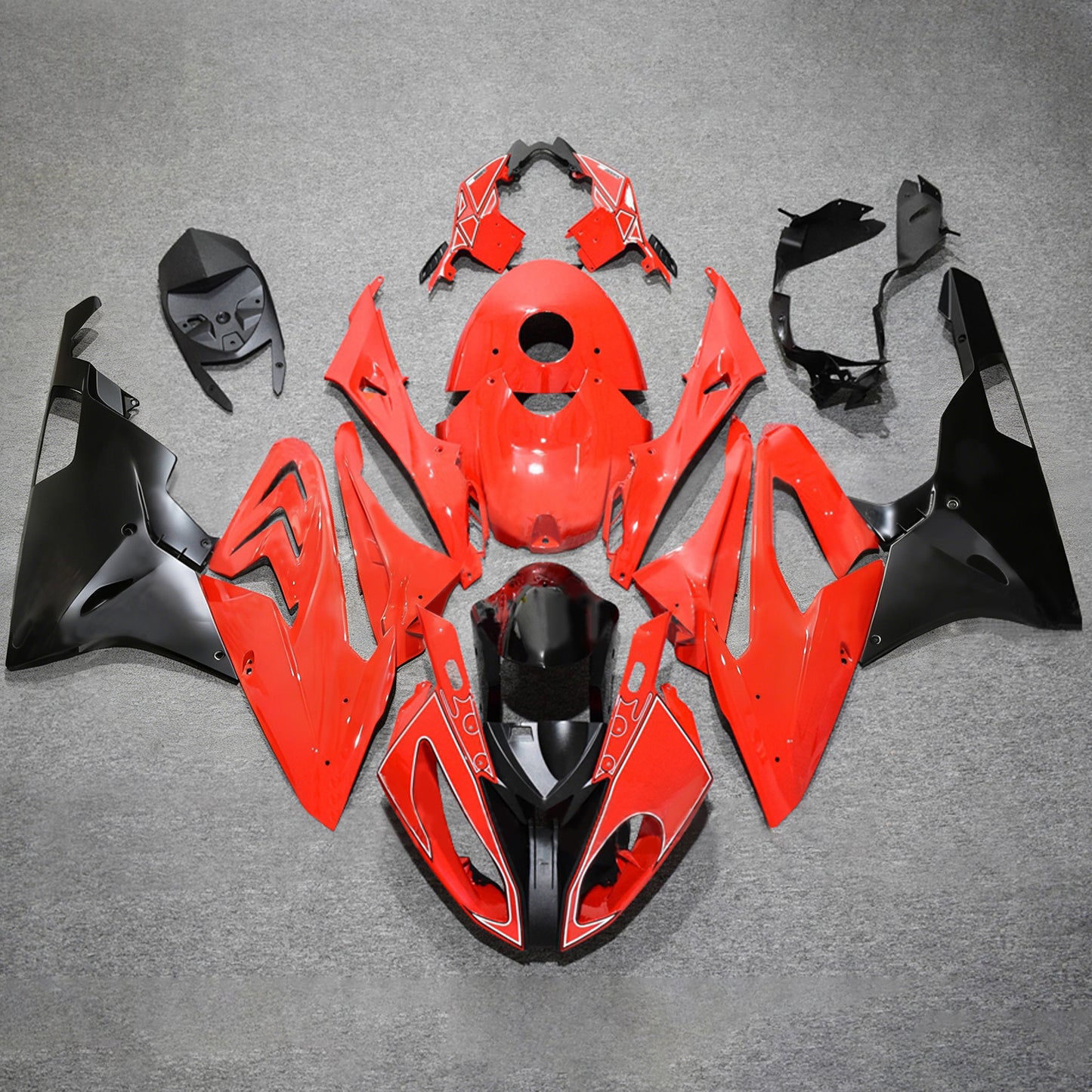 Kit carenatura iniezione BMW S1000RR 2015-2016 Carrozzeria plastica ABS