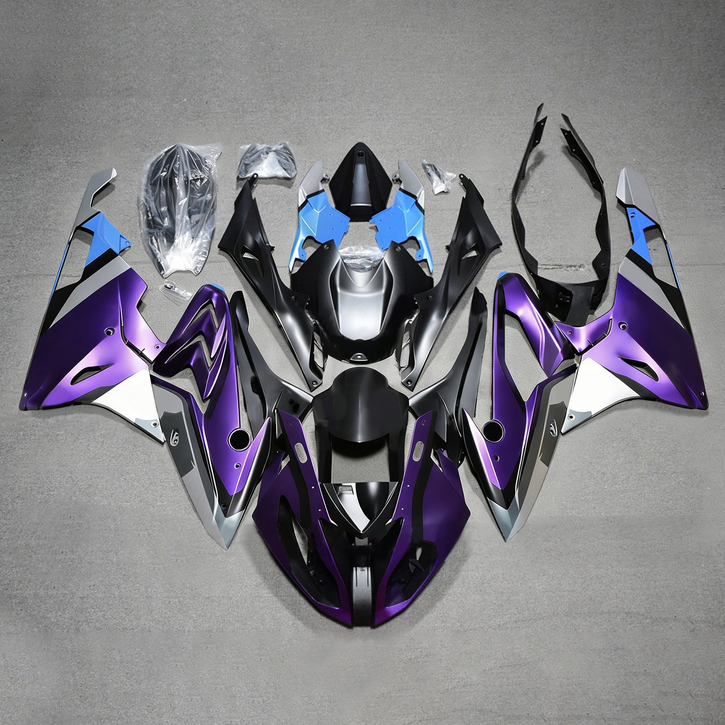 Kit carenatura iniezione BMW S1000RR 2015-2016 Carrozzeria plastica ABS