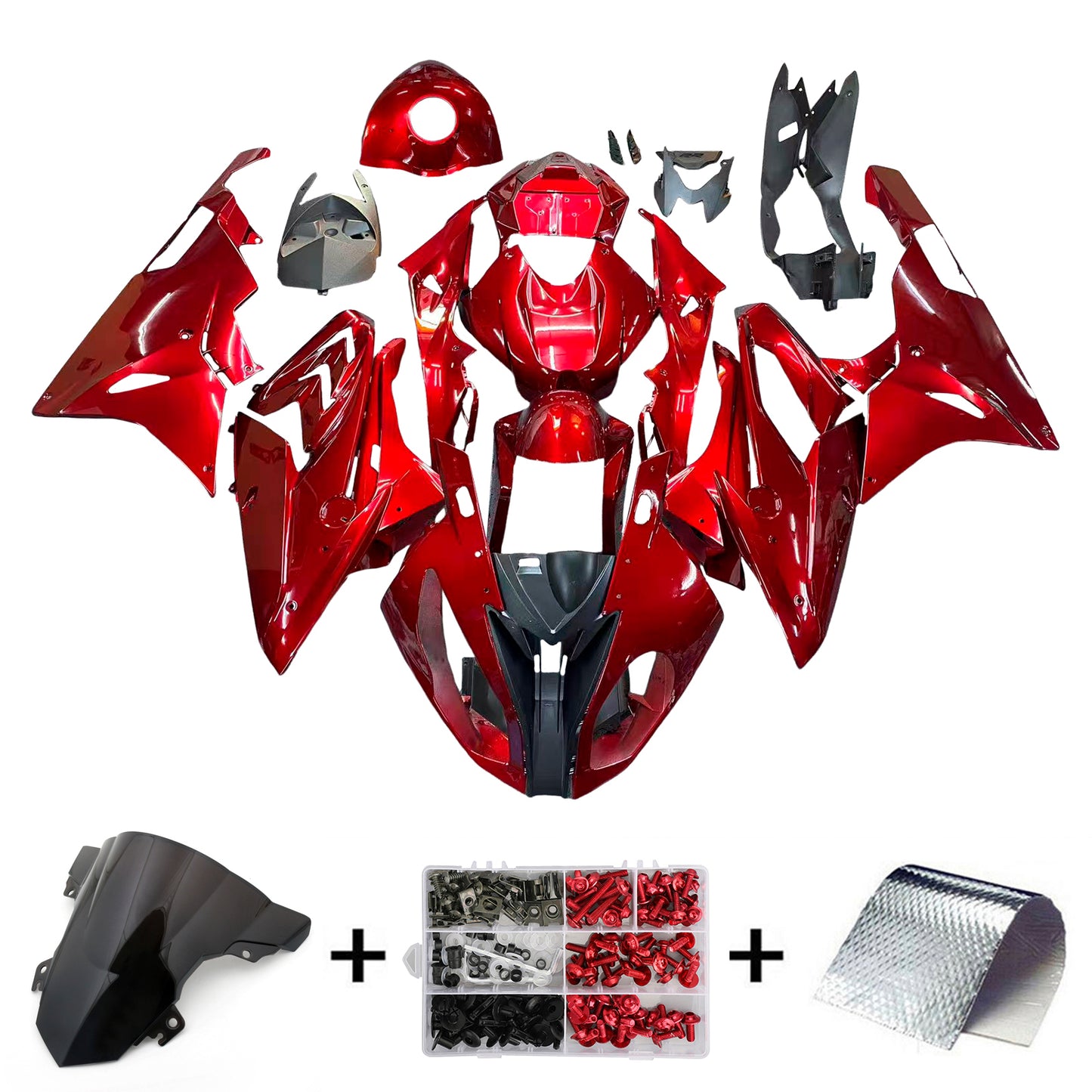 Kit carenatura iniezione BMW S1000RR 2015-2016 Carrozzeria plastica ABS