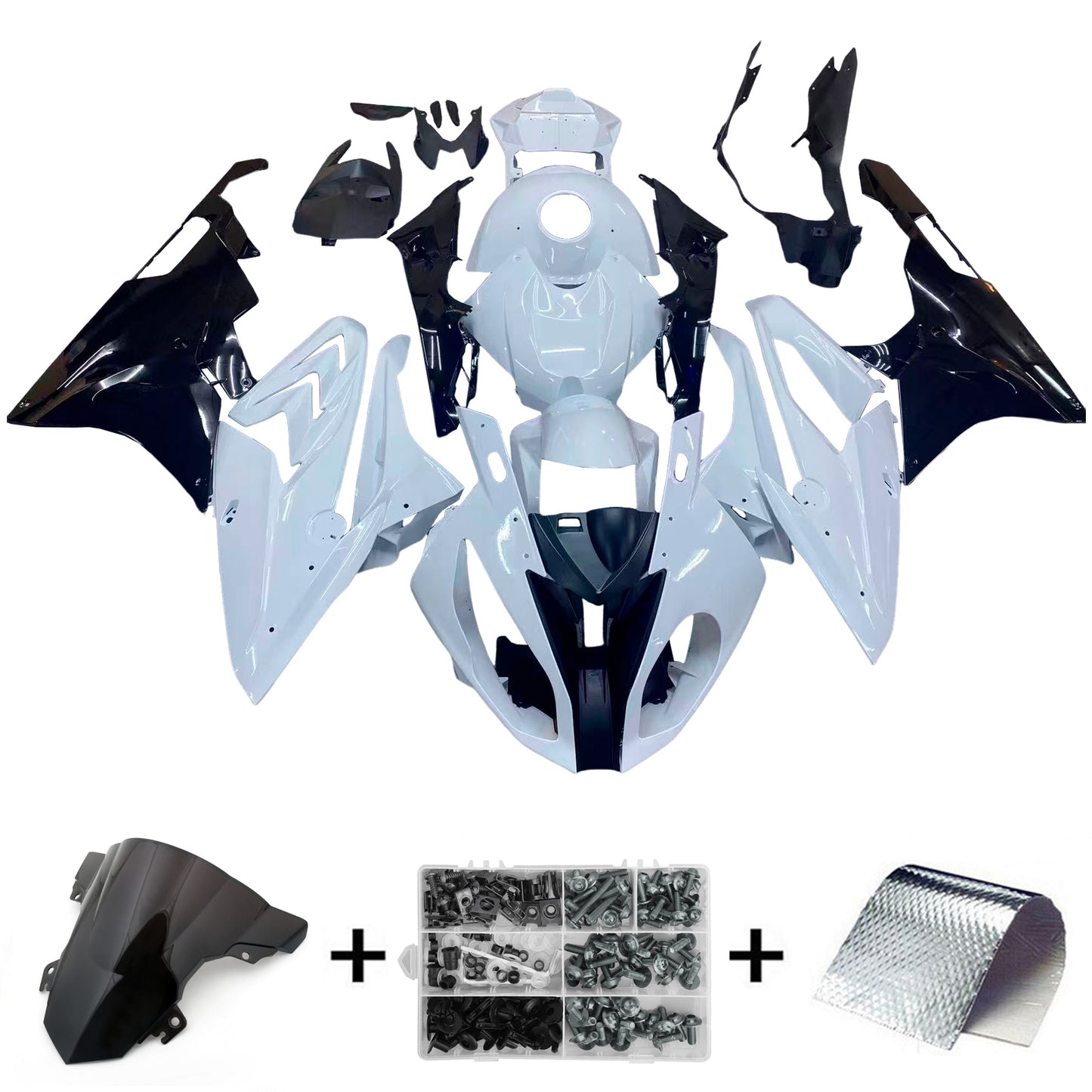 Kit carenatura iniezione BMW S1000RR 2015-2016 Carrozzeria plastica ABS
