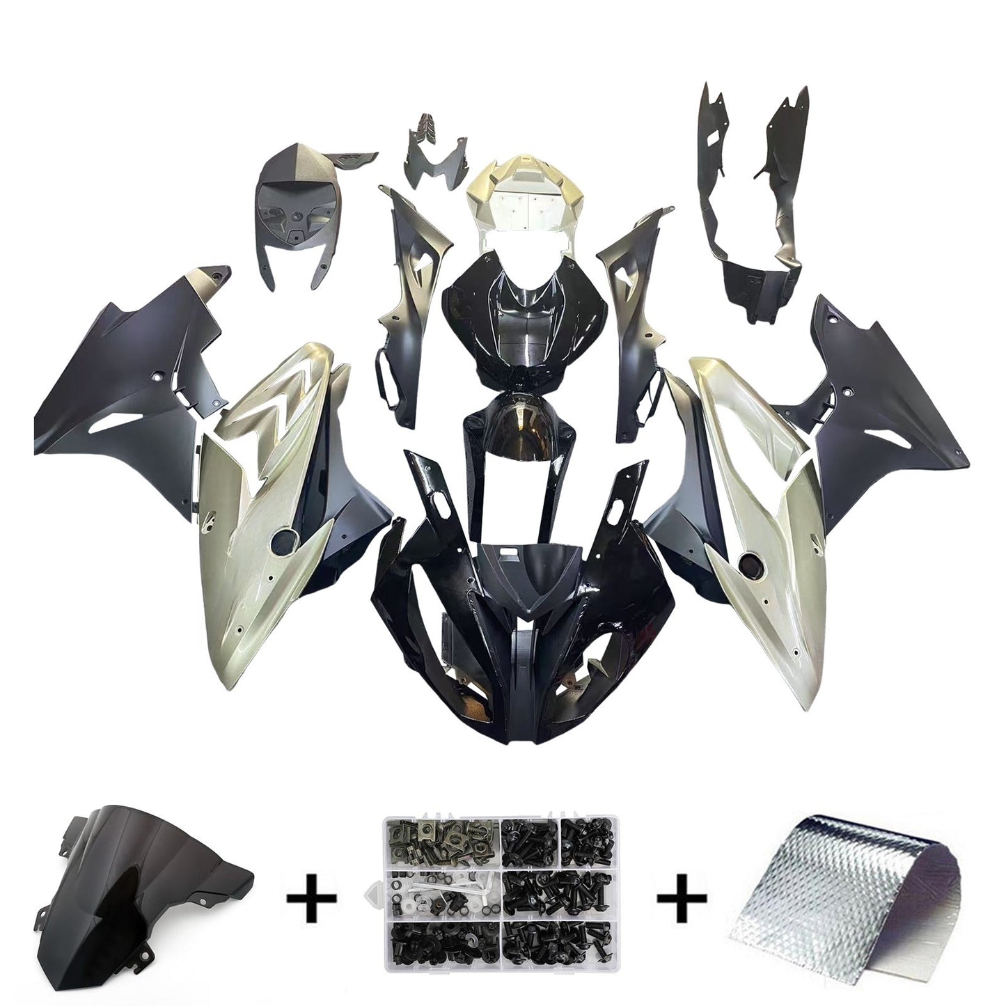 Amotopart BMW S1000RR 2017-2018 Kit Carenatura Carrozzeria Plastica ABS