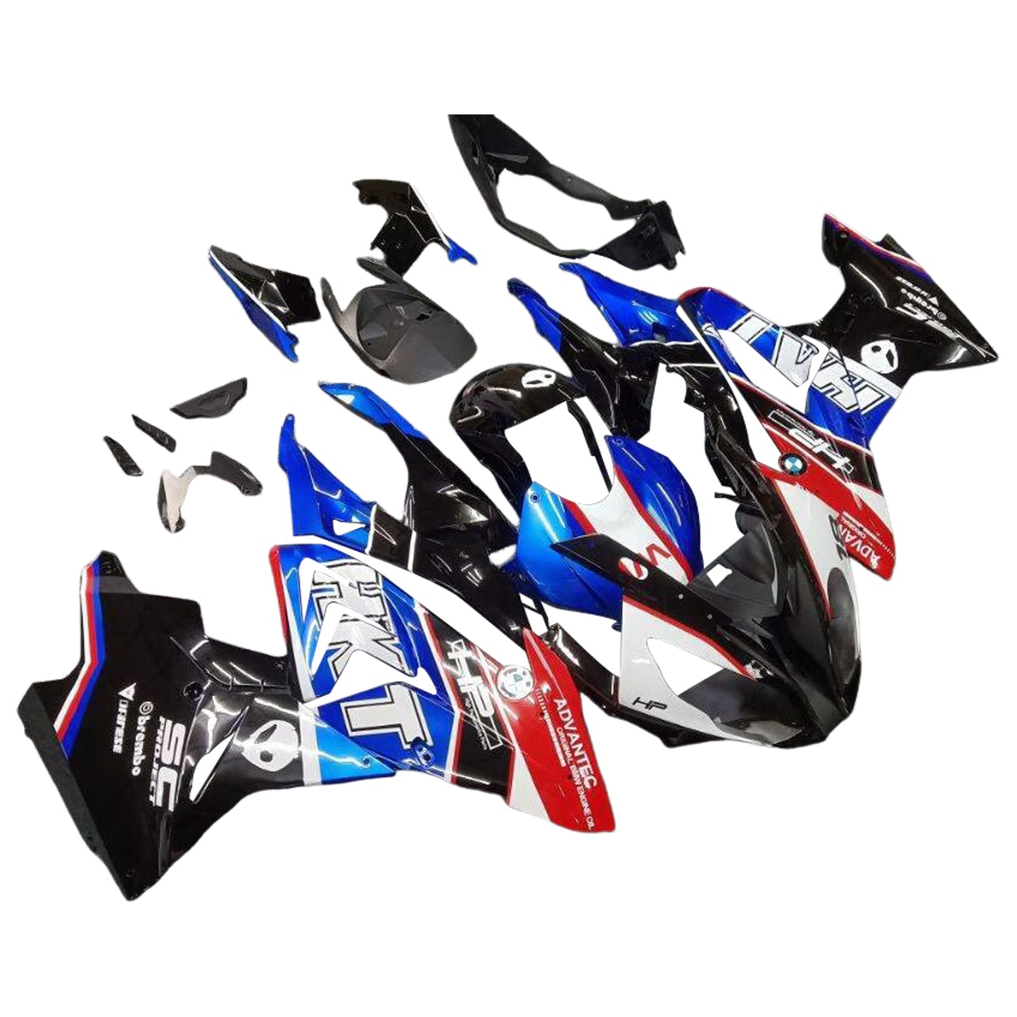 Amotopart BMW S1000RR 2017-2018 Kit Carenatura Carrozzeria Plastica ABS