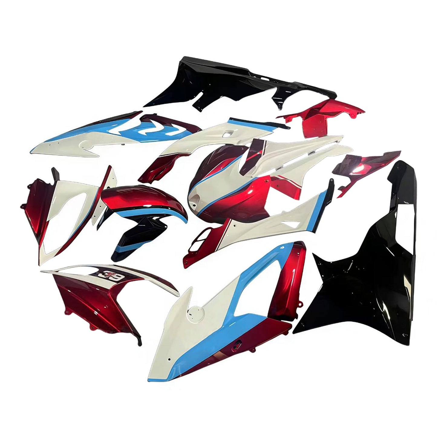 Amotopart BMW S1000RR 2017-2018 Kit Carenatura Carrozzeria Plastica ABS