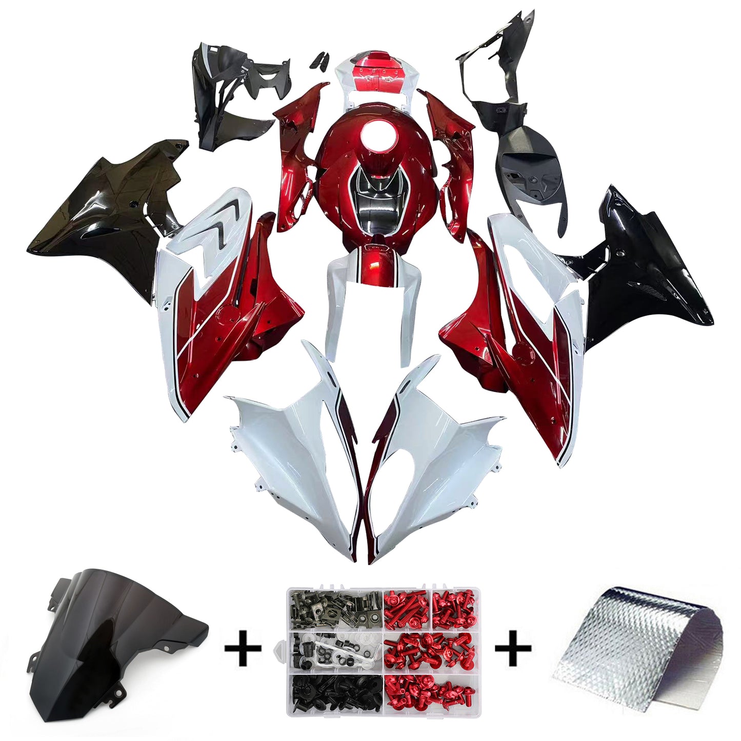 Kit carenatura iniezione BMW S1000RR 2017-2018 Carrozzeria plastica ABS