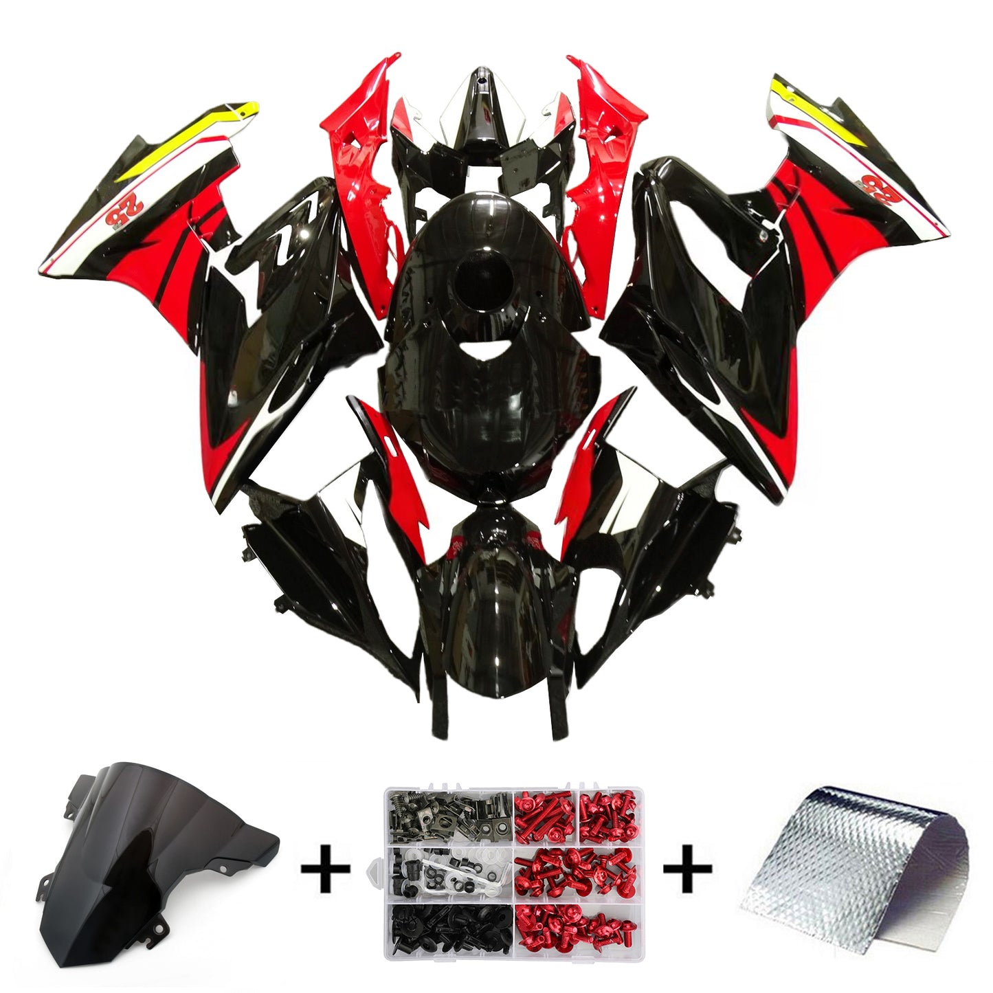 Kit carenatura iniezione BMW S1000RR 2017-2018 Carrozzeria plastica ABS