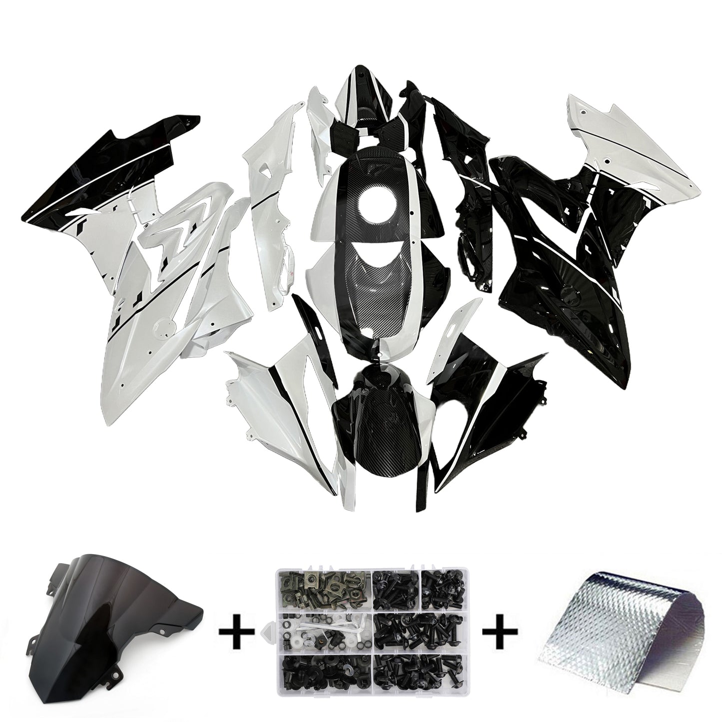 Kit carenatura iniezione BMW S1000RR 2017-2018 Carrozzeria plastica ABS