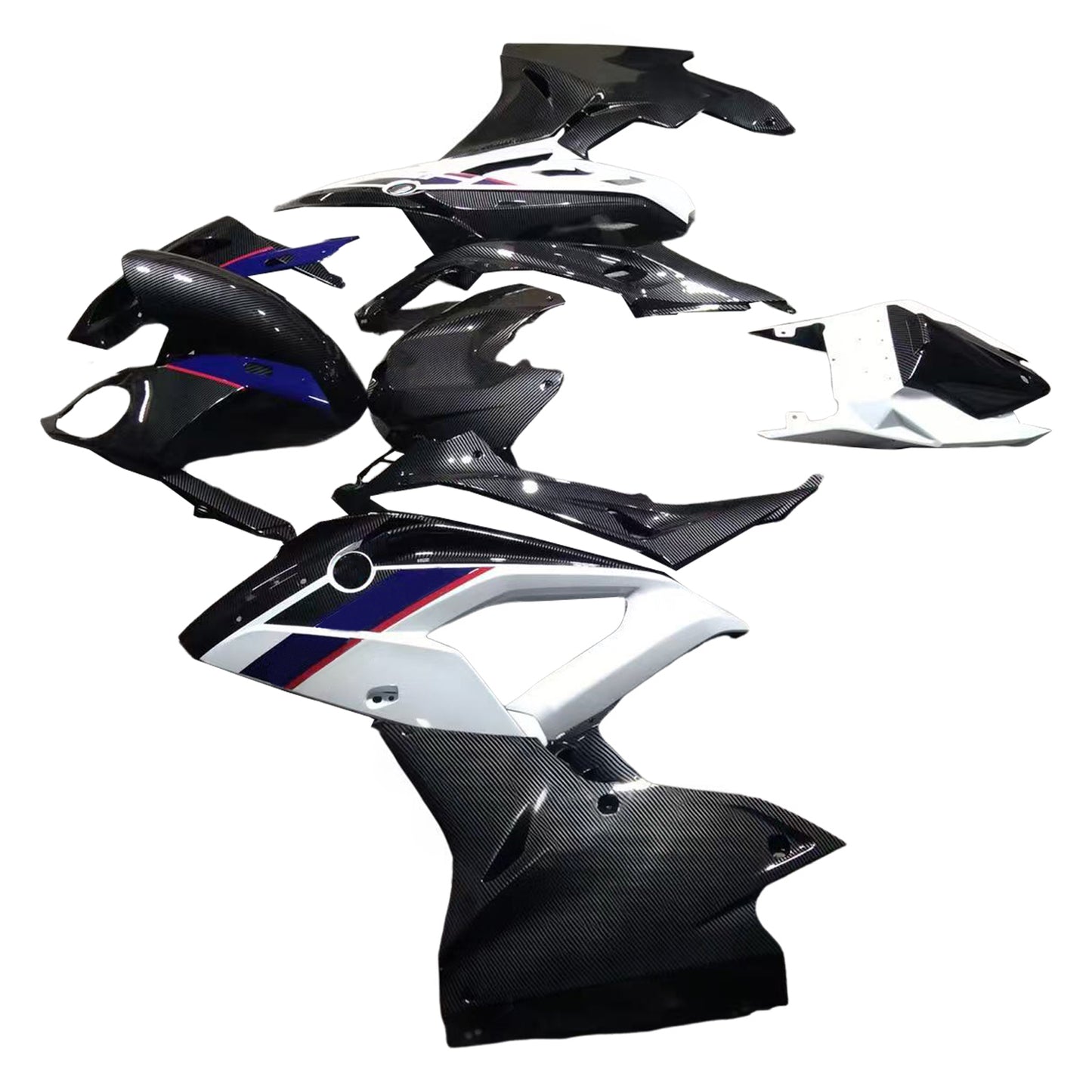Kit carenatura BODYWORK ABS in plastica adatta per BMW S1000RR 2017-2018