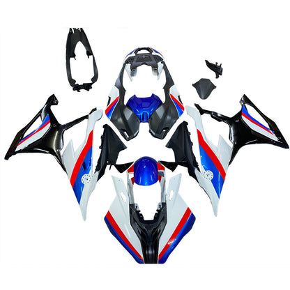Amotopart 2019-2022 BMW S1000RR/M1000RR Kit di deposito di corse bianche