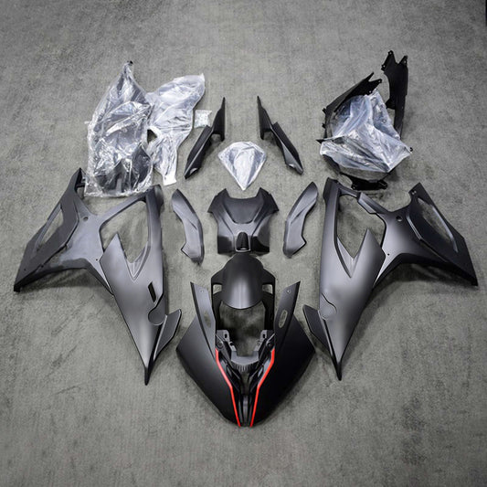 Amotopart 2019-2022 BMW S1000RR/M1000RR Black Red Line Racing Racing Kit