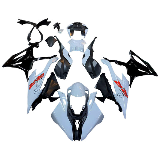 Amotopart 2019-2022 BMW S1000RR/M1000RR Kit di accesso alle corse bianco grigio nero