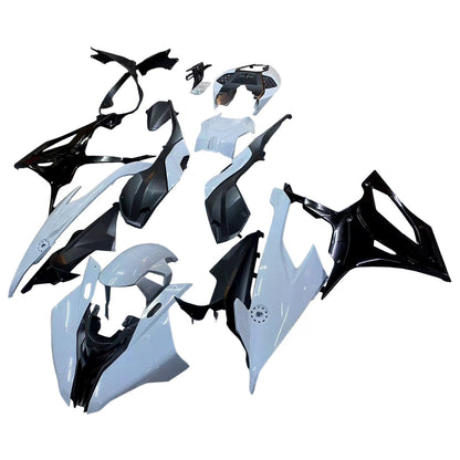 Amotopart 2019-2022 BMW S1000RR/M1000RR Kit di accesso alle corse bianco grigio nero