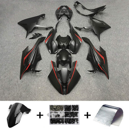 Amotopart 2019-2022 BMW S1000RR/M1000RR Black Red Line Racing Racing Kit