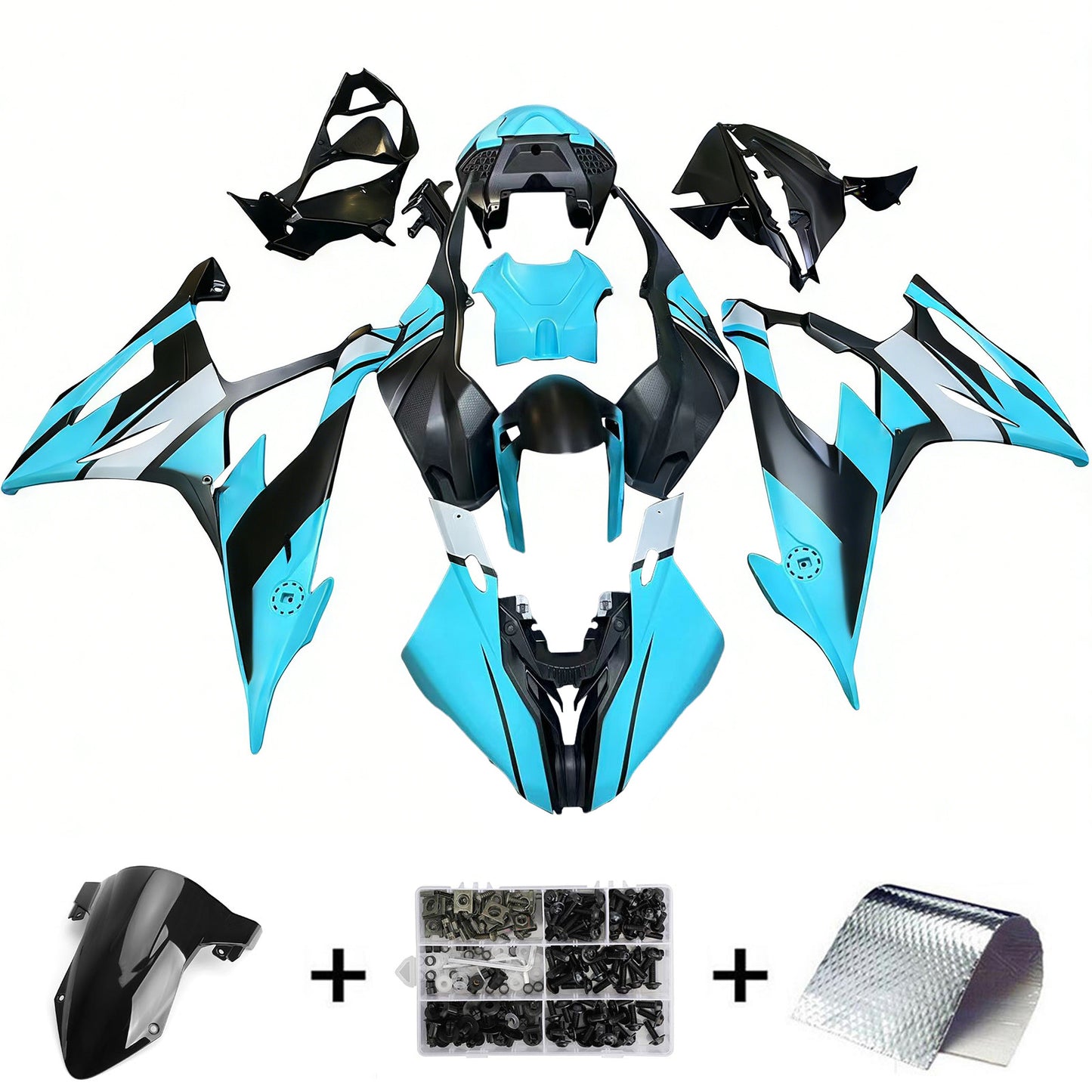 Amotopart BMW M1000RR S1000RR 2019-2022 Kit Carenatura Carrozzeria Plastica ABS