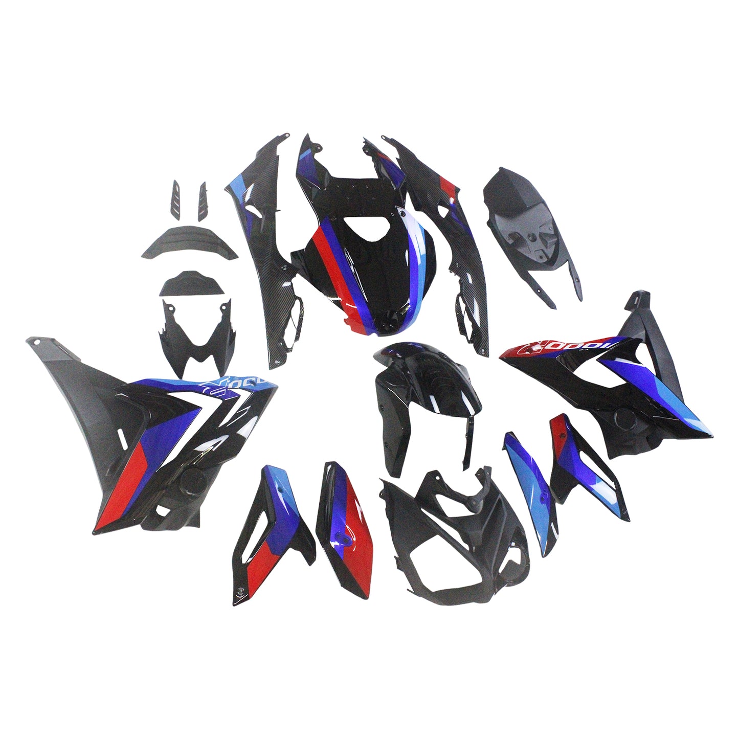 Amotopart Kit Carena BMW S1000R 2014-2017 Carrozzeria Plastica ABS