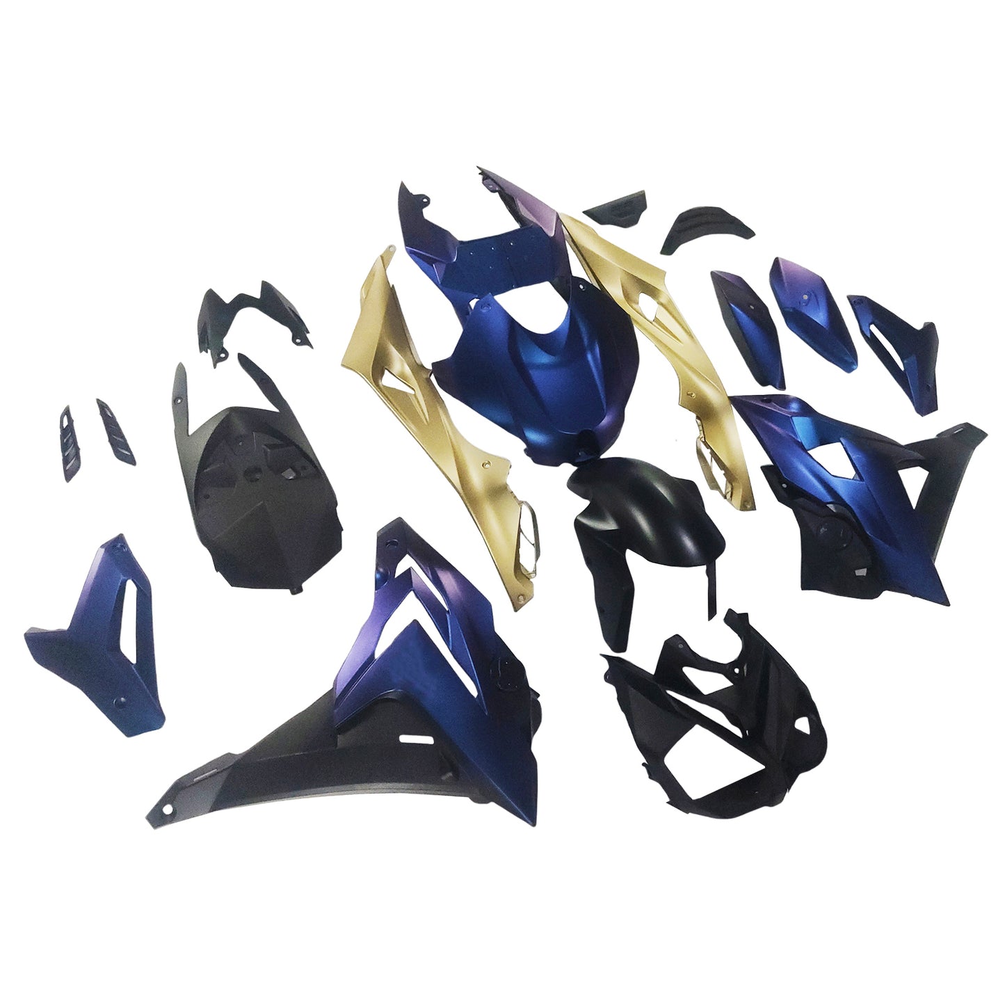 Amotopart Kit Carena BMW S1000R 2014-2017 Carrozzeria Plastica ABS