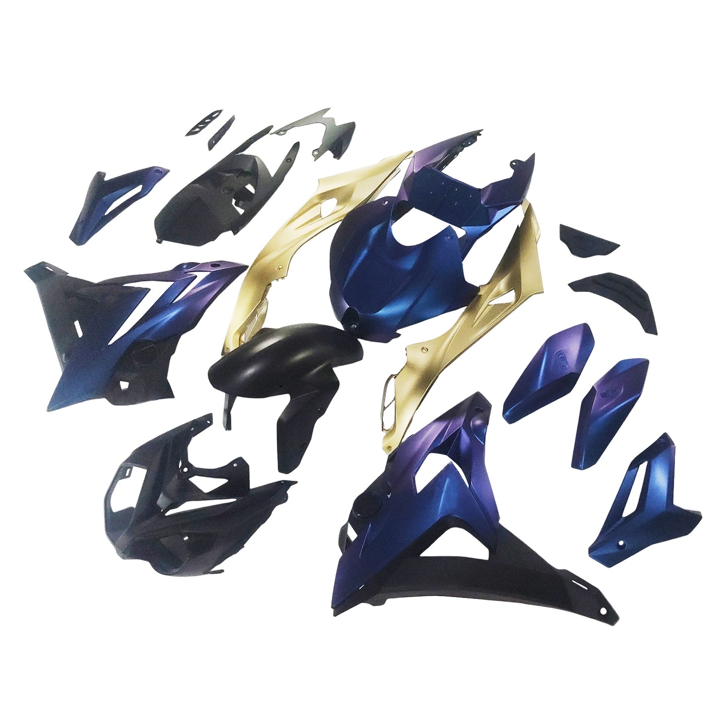 Amotopart Kit Carena BMW S1000R 2014-2017 Carrozzeria Plastica ABS